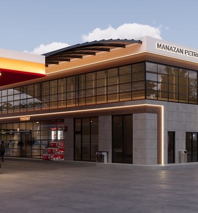 Manazan Akaryakıt İstasyonu